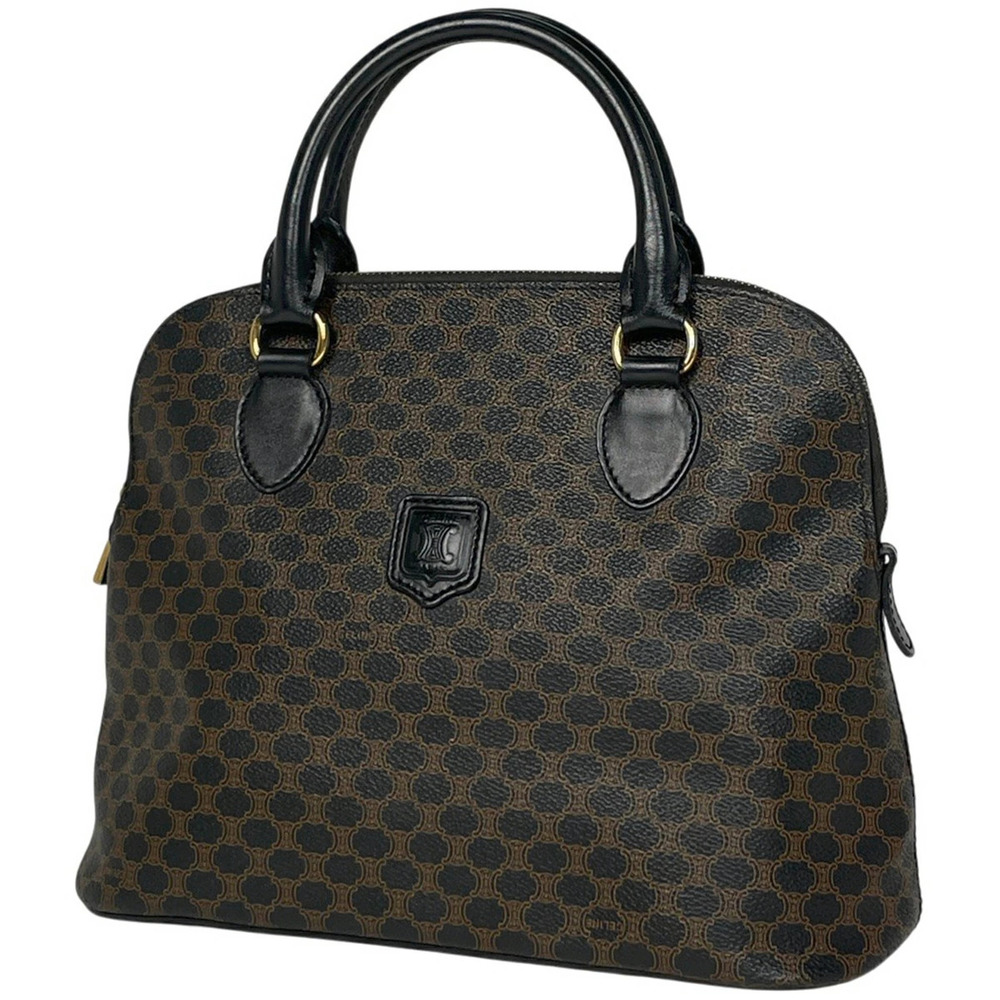 Celine Macadam handbag canvas black